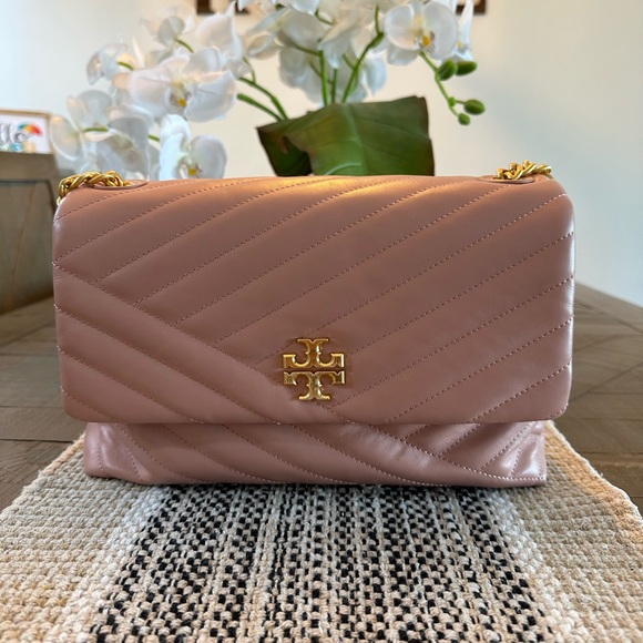 Brand New With Tags - Tory Burch Kira Chevron Flap Shoulder Bag - Picture 4 of 13